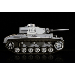 Czołg zdalnie sterowany ASG/IR/dźwięk/dym 1:16 German Panzerkampfwagen III (PzKpfw III) Ausf.L.SD.KFZ.141-1 RTR 2.4Ghz - Heng Long 3848-1B (P)